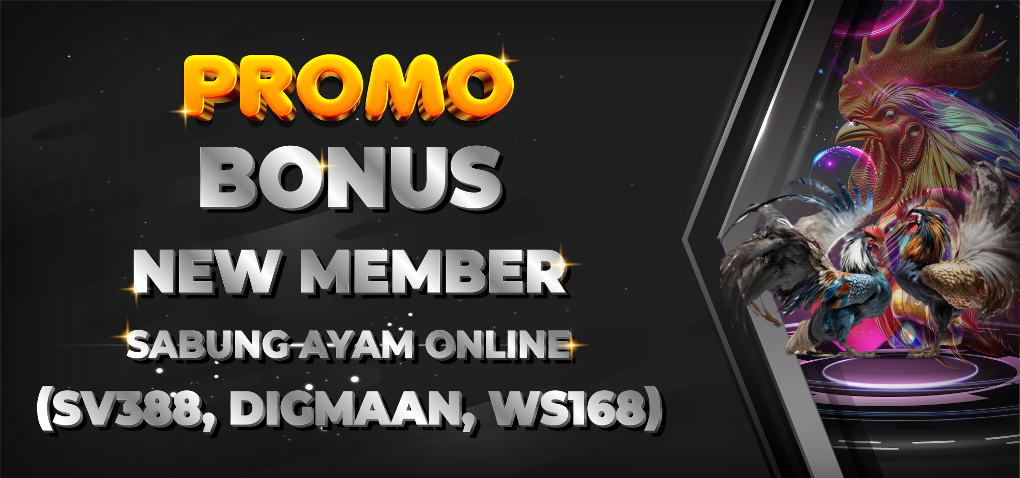 PROMO BONUS NEW MEMBER SABUNG AYAM ONLINE - SPACEMANSLOT88
