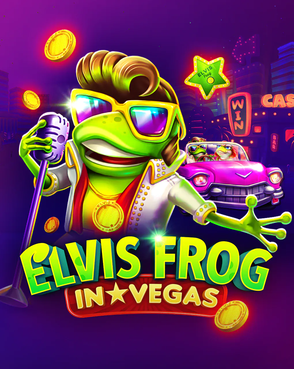 Elvis Frog In Vegas - SPACEMANSLOT88