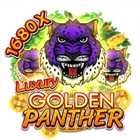 LUXURY GOLDEN PANTHER - SPACEMANSLOT88