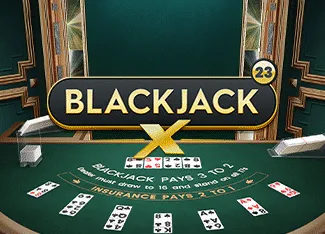 BlackjackX 23 - Emerald - SPACEMANSLOT88