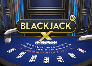 Blackjack X 18 - Azure - SPACEMANSLOT88